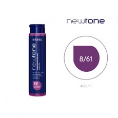 Mască nuanţatoare NewTone, 8/61 Castaniu deschis violet-gri, 400 ml 106181 Estel Moldova