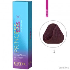 Крем-краска для волос PRINCESS ESSEX FASHION, 3 Сиреневый, 60 мл 3978 Estel Moldova