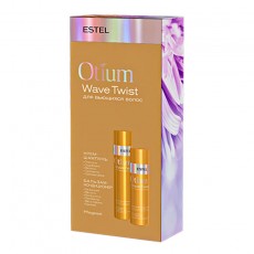 Набор для вьющихся волос OTIUM WAVE TWIST, (Шампунь 250 мл, Бальзам 200 мл) 101264 Estel Moldova