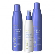 Set Promo pentru toate tipurile de păr ESTEL Curex Balance (Șampon 300ml, Balsam 250ml, Spray 200ml)  Estel Moldova