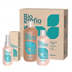 Set Hidratare Naturala ESTEL BIOGRAFIA (Sampon 400 ml, Masca 300 ml, Spray-hidrolat 100 ml) 101766 Estel Moldova