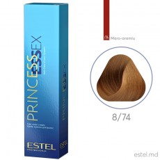 Крем-краска для волос PRINCESS ESSEX, 8/74 Светло-русый коричнево-медный, 60 мл 5206 Estel Moldova