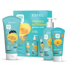 Set pentru copii "Buna dispozitie" ESTEL LITTLE ME (Șampon 300ml, Gel pentru duș 200ml, Pasta de dinti 60 ml) 102817 Estel Moldova