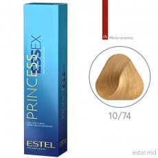 Vopsea cremă permanentă pentru păr PRINCESS ESSEX, 10/74 Blond deschis maroniu-aramiu, 60 ml 21229 Estel Moldova