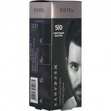 Set pentru camuflarea părului ESTEL ALPHA HOMME 5/0, Șaten deschis (New 2024), 20 ml 106256 Estel Moldova