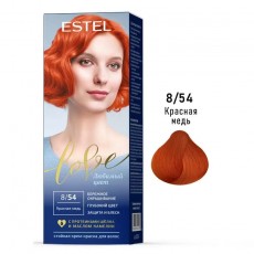 Краска для волос ESTEL Love, 8/54 - Красная медь, 100 мл 9769 Estel Moldova