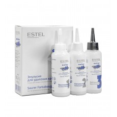 Emulsie pentru îndepărtarea vopselelor persistente de pe păr ESTEL COLOR OFF, 3х120 ml 4050 Estel Moldova