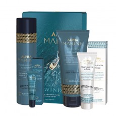 Kit ESTEL ALPHA MARINE WILD WIND (Șampon 250ml, gel de duș 200ml, pastă 90ml, balsam de buze 10ml) 102542 Estel Moldova