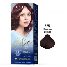 Краска для волос ESTEL Love, 5/5 Красное дерево, 100 мл 9749 Estel Moldova
