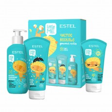 Set pentru copii „Distracție curată” ESTEL LITTLE ME (Șampon 300 ml, Gel de duș 200 ml, Protecție solară pentru bebeluși 150 ml) 102192 Estel Moldova