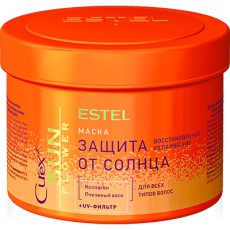 Mască Refacere și protecție cu filtru UV pentru toate tipurile de păr ESTEL CUREX SUN FLOWER, 500 ml 4113 Estel Moldova