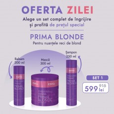 Set PROMO pentru nuanțele reci de blond ESTEL OTIUM PRIMA BLONDE 11111 Estel Moldova