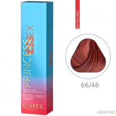 Vopsea cremă permanentă pentru păr PRINCESS ESSEX EXTRA RED, 66/46 Castaniu inchis aramiu-violet, 60 ml 4562 Estel Moldova
