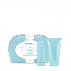 Set mini pentru calatorii ingrijirea parului cret COTRIL Curl (Sampon 50ml, Balsam 50ml) 104291 Estel Moldova