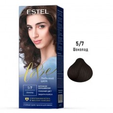 Краска для волос ESTEL Love, 5/7 - Шоколад, 100 мл 9753 Estel Moldova