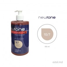 Тонирующая маска для волос NewTone, 10/7 Светлый блондин коричневый, 435 мл 25623 Estel Moldova