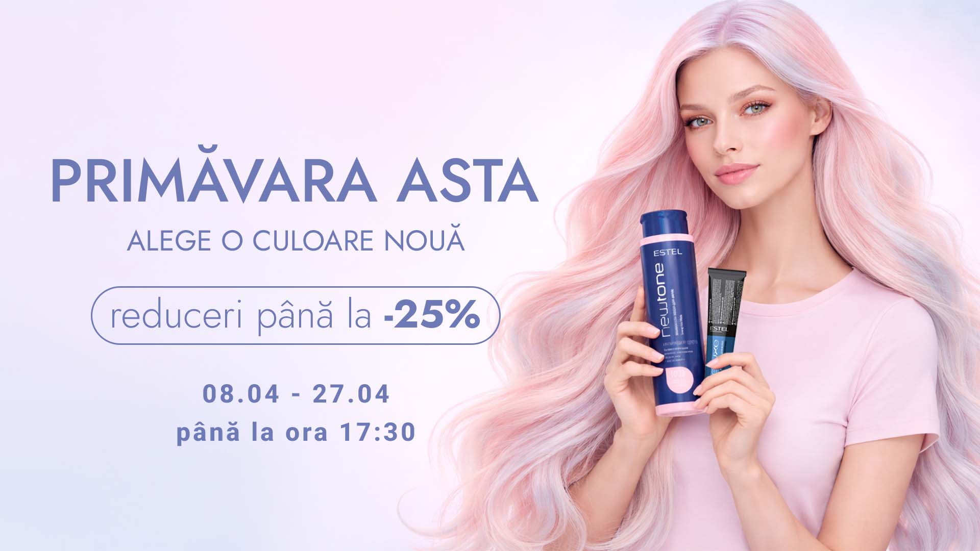 Vopsea pentru păr si masti nuantotoare - cu reduceri pana la 25%!