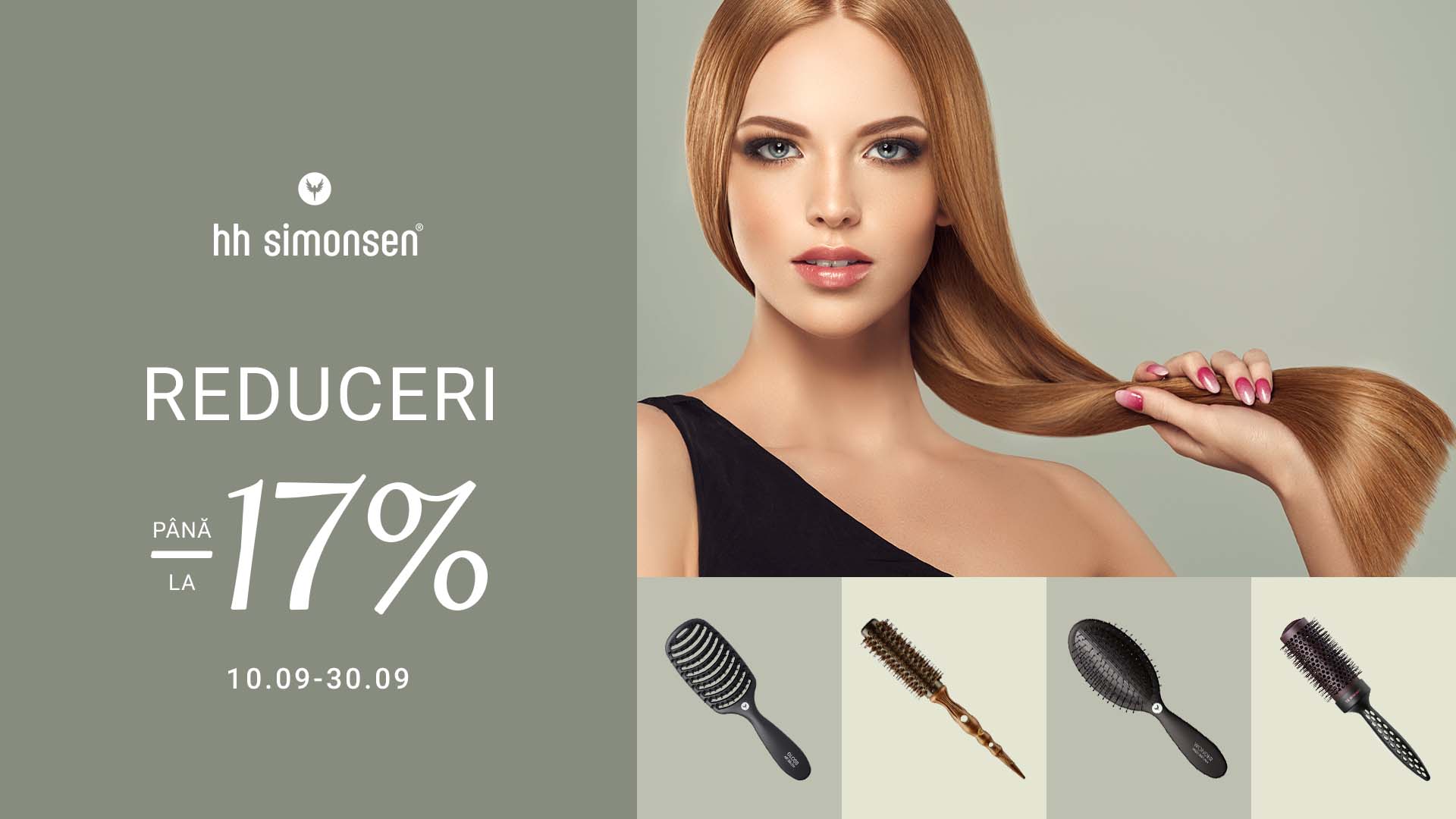 Reducere la produse profesionale - instrumente pentru coafare HH Simonsen