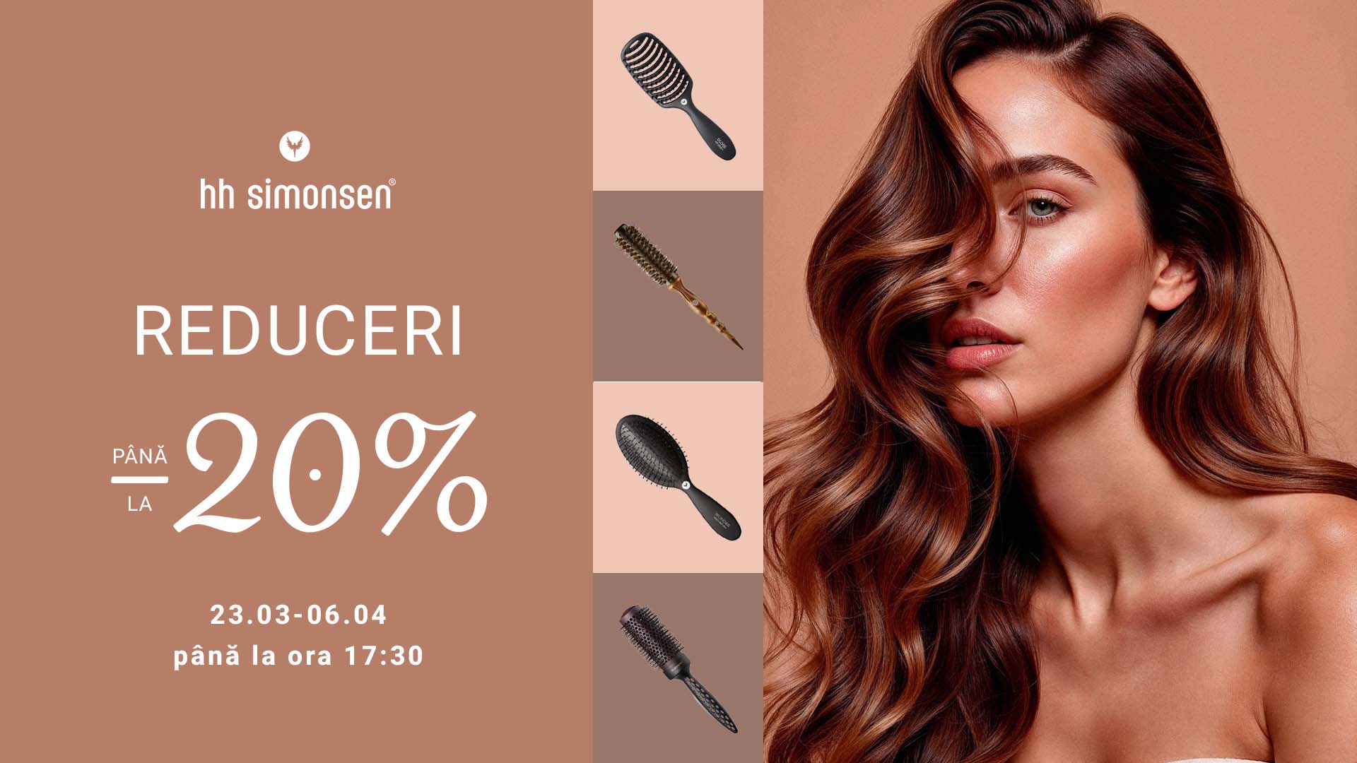 Reducere la produse profesionale - instrumente pentru coafare HH Simonsen