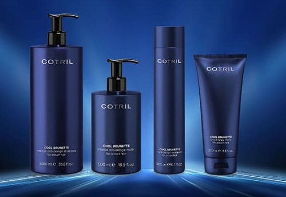 Cool Brunette - новая коллекция продуктов COTRIL для ухода темных оттенков волос.